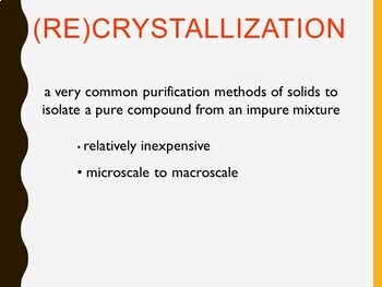 experiment recrystallization of salicylic acid