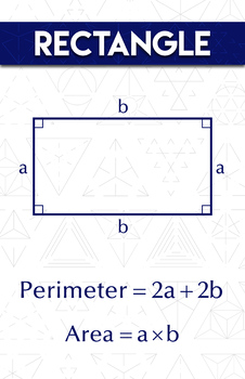 Preview of Rectangle - Math Poster