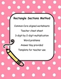 Rectangle Sections Method Worksheets