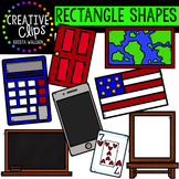 Rectangle Shapes {Creative Clips Digital Clipart}