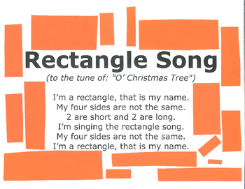 Preview of Rectangle Song