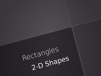 Preview of Rectangles: Song and Definition