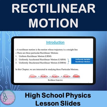 Preview of Rectilinear Motion | PowerPoint Lesson Slides High School Physics