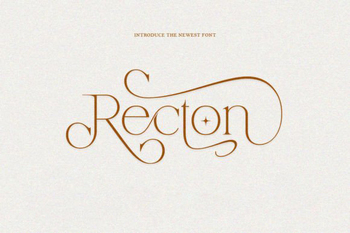 Recton Font by MR FONTS | TPT