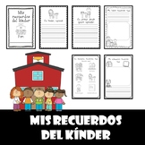 Recuerdos de kinder (Kindergarten memory book-Spanish)