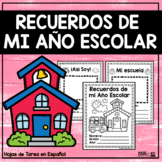 Recuerdos de mi Año Escolar | Spanish Memory Book