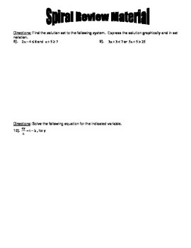 Recursive Sequences Homework Worksheet by Math by Catherine | TpT