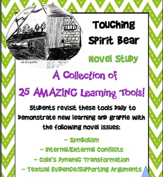 Preview of Textual Evidence-Based Novel Study for Touching Spirit Bear (BUNDLED!)