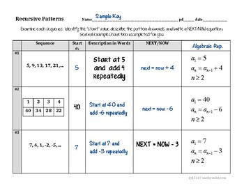 Recursive and Explicit Formulas: Geometric and Arithmetic Sequences