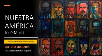 Preview of Recurso didáctico Nuestra América de José Martí