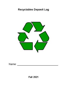 Preview of Recyclables Tally Book