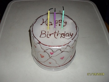 Recycling themed birthday cake-... - The Vanilla House | Facebook