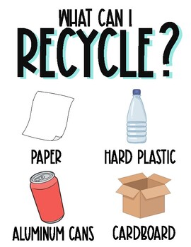 Preview of Recycle Poster (FREE)