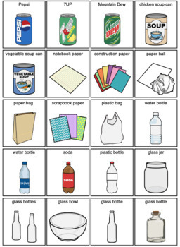 Recycle Sort by SPED Swag | TPT