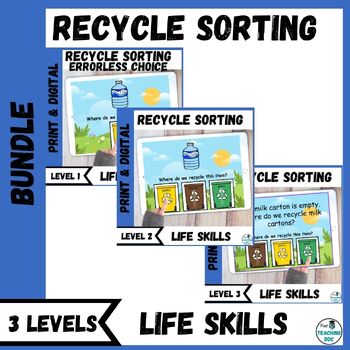 Preview of Recycle Sorting BUNDLE