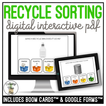 Preview of Recycle Sorting Digital Activity