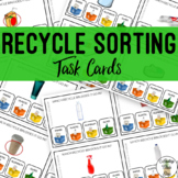Recycle Sorting Task Cards