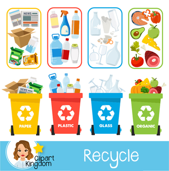 Preview of Recycle clipart Recycle graphics Recycle Bin Recycling guide How to recycle