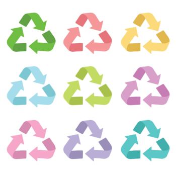 recycle arrows clipart
