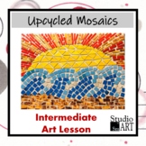 Recycled Mosaics Art Lesson