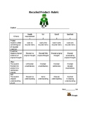 Recycled Product- Rubric