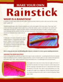 Recycled Rainstick – Background of Instrument , MYO Craft 