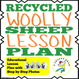 Recycled Woolly Sheep Paper Roll {Lesson Plan}