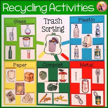 Recycling Activities and Posters by Nyla's Crafty Teaching | TpT