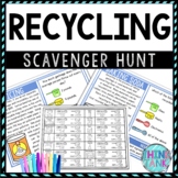 Recycling Activity - Scavenger Hunt Challenge - Earth Day