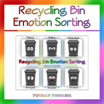 Preview of Recycling Bin | Emotion Sorting