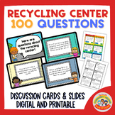 Recycling Center Community Helpers Activity: 100 Questions