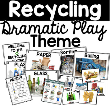 Preview of Recycling Center Dramatic Play