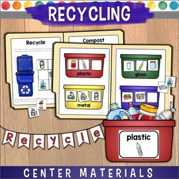 Preview of Recycling Center and File Folder Games