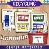 Recycling Center and File Folder Games