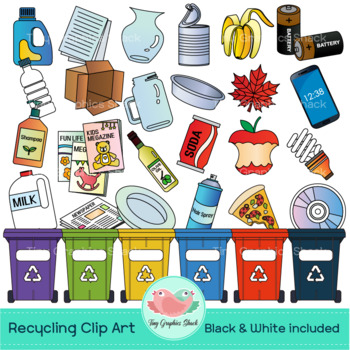 Preview of Recycling Clip Art