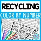 Recycling Color by Number, Reading Passage and Text Marking