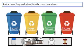 Preview of Recycling Game: Science (Google Slide, Remote Learning Resource)