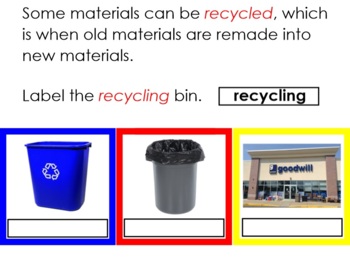 Preview of Recycling, Garbage, or Donate Activity