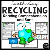 Recycling Informational Text Reading Comprehension Workshe