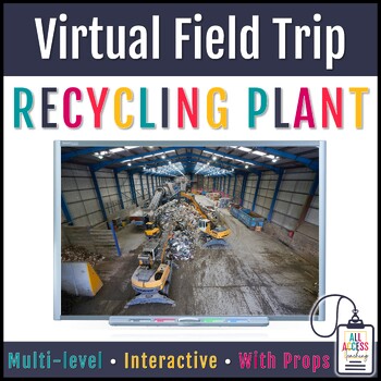Preview of Recycling Plant - Virtual Field Trip - Differentiated for Special Education