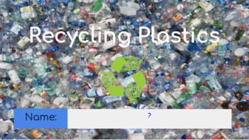 Preview of Recycling Plastics Lesson