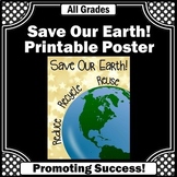 3rd 4th 5th 6th Grade Science Posters Earth Day Poster Ear