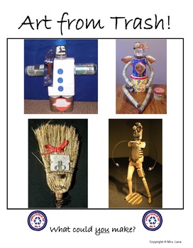 Recycled Robots Lesson Plan & Learning Center by Mrs. Lane | TpT
