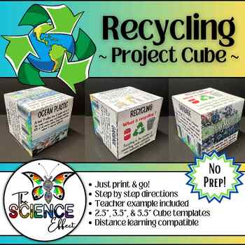 Preview of Recycling ~ Research Project Cube