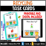 Recycling | Science Task Cards | Boom Cards