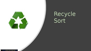 Preview of Recycling Sort