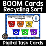 Recycling Sort BOOM Cards | Earth Day Activity