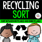 Recycling Sort- Small Group, Large Group, Whole Group, or 