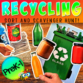 Recycling Sort for Pre-K, Kindergarten, First