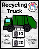 Recycling Truck Craft Earth Day Activity - Skip Counting M